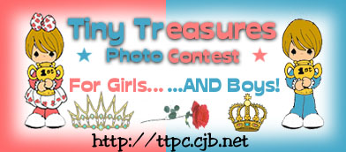 Tiny Treasures Photo Contest Banner